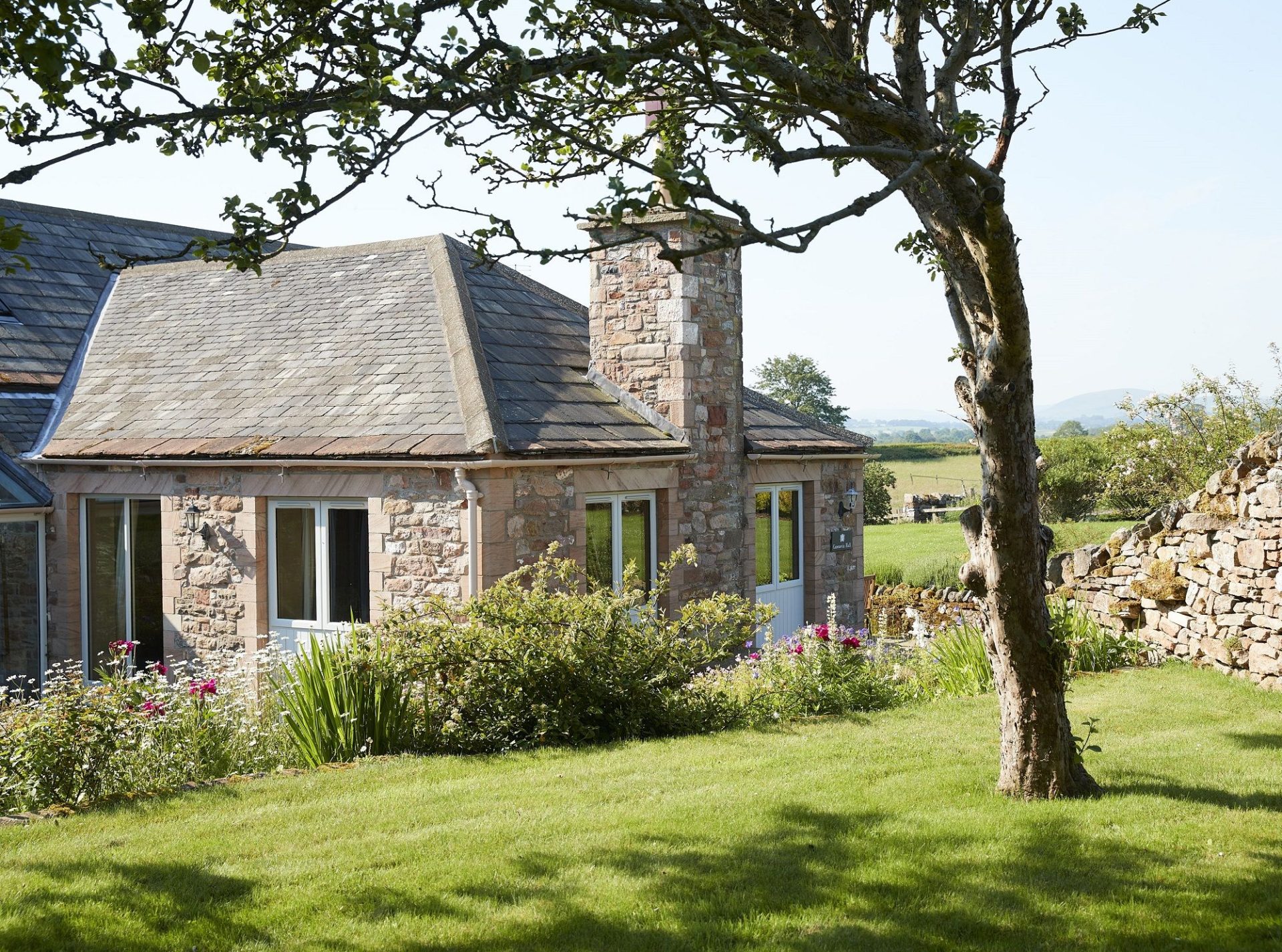 Cazenovia Hall luxury self catering holiday cottage with private garden children and dog friendly The Rowley Estates near Cumbria and Lake District