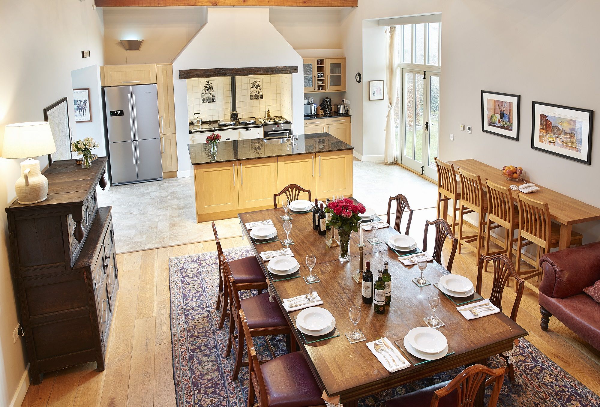 Cazenovia Hall luxury holiday cottage at The Rowley Estates dog friendly and family friendly