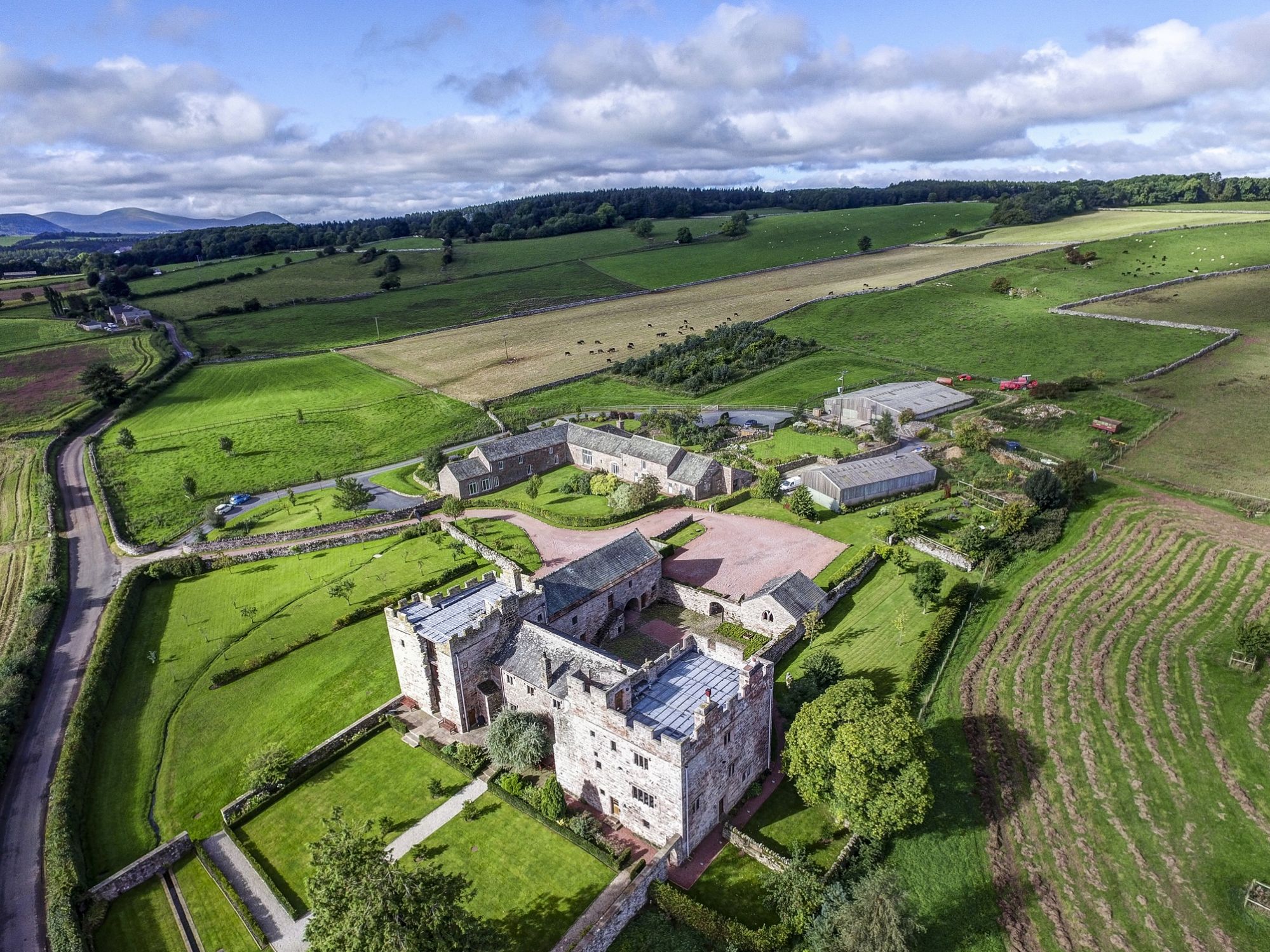 Blencowe Hall and its holiday cottages including Wythburn Cottage families and dogs welcome to The Rowley Estates near the Lake District self catering