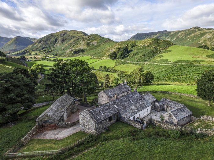 Hause Hall Farm holiday cottage for large groups and families dog friendly cottage in Lake District National Park