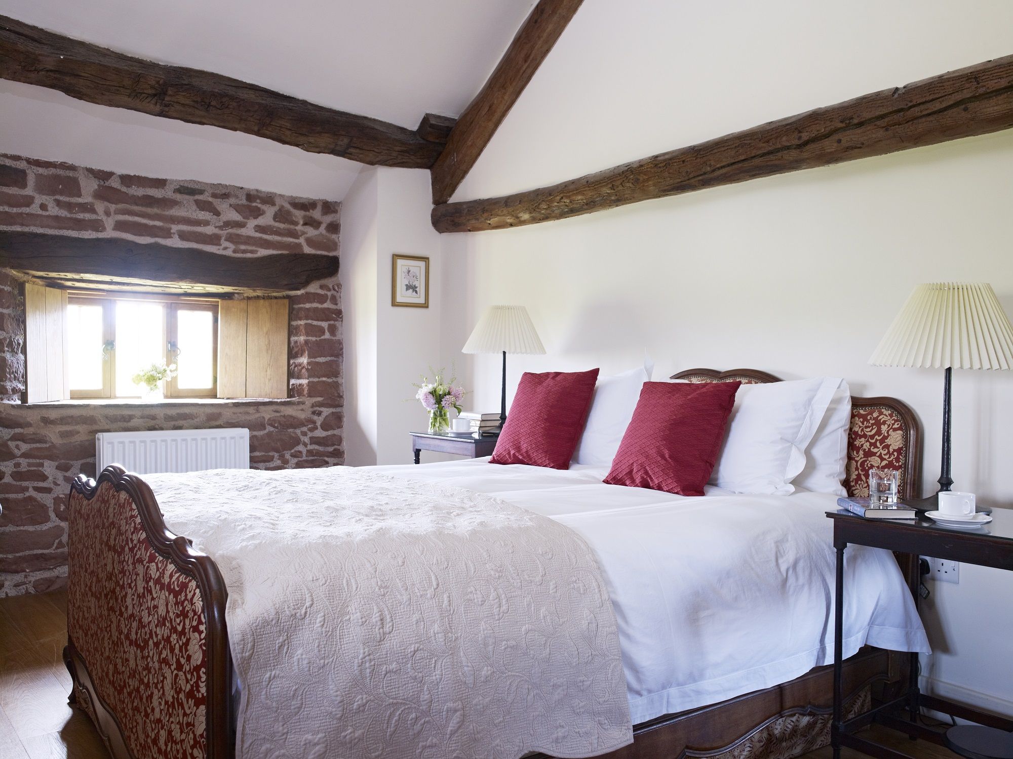 Addingham Room with king size bed at Glassonby Old Hall holiday home near Lake District at The Rowley Estates families and dogs welcome