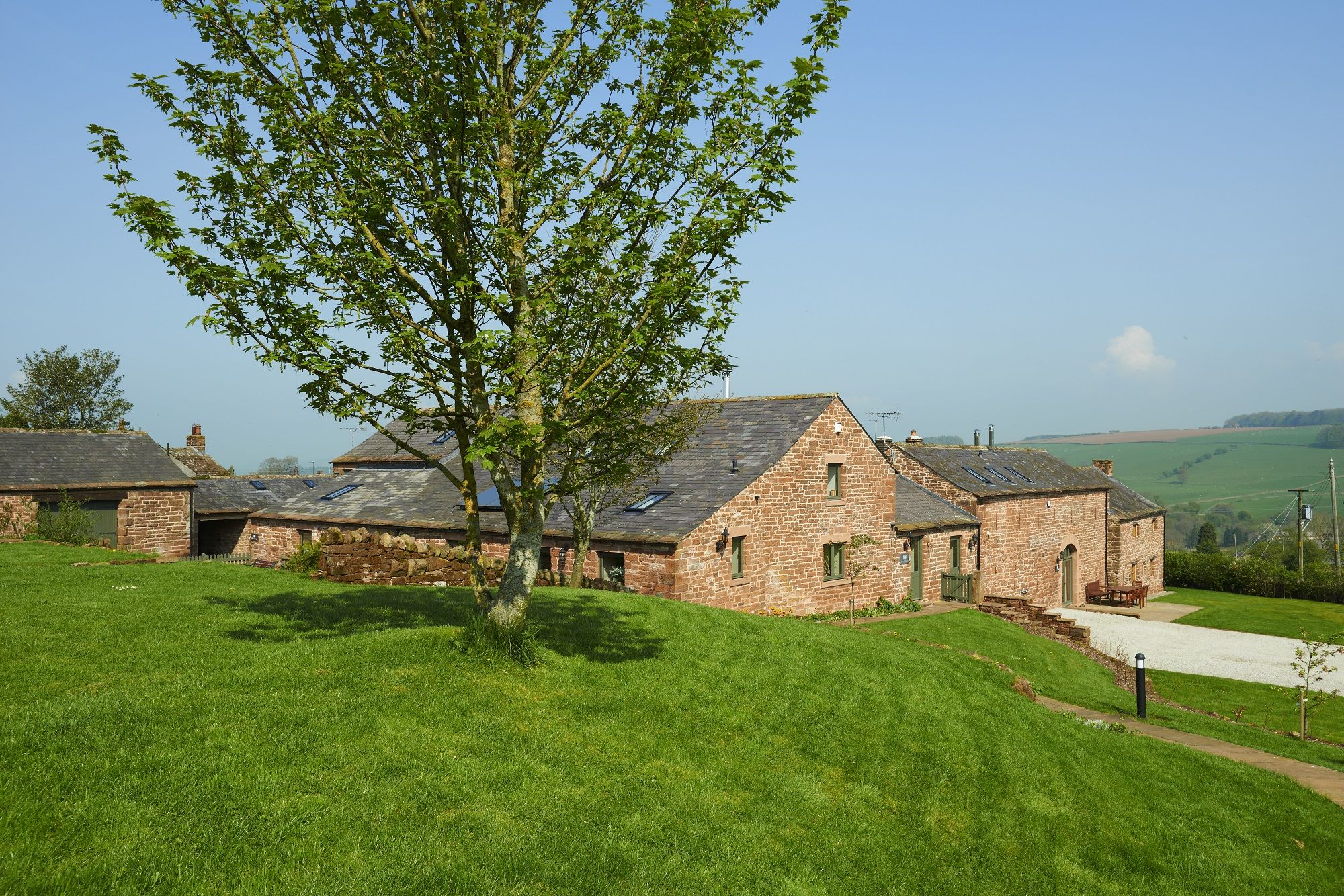 Jennys Croft holiday cottage overlooking the Eden Valley near the Lake District dog friendly holiday cottage at The Rowley Estates