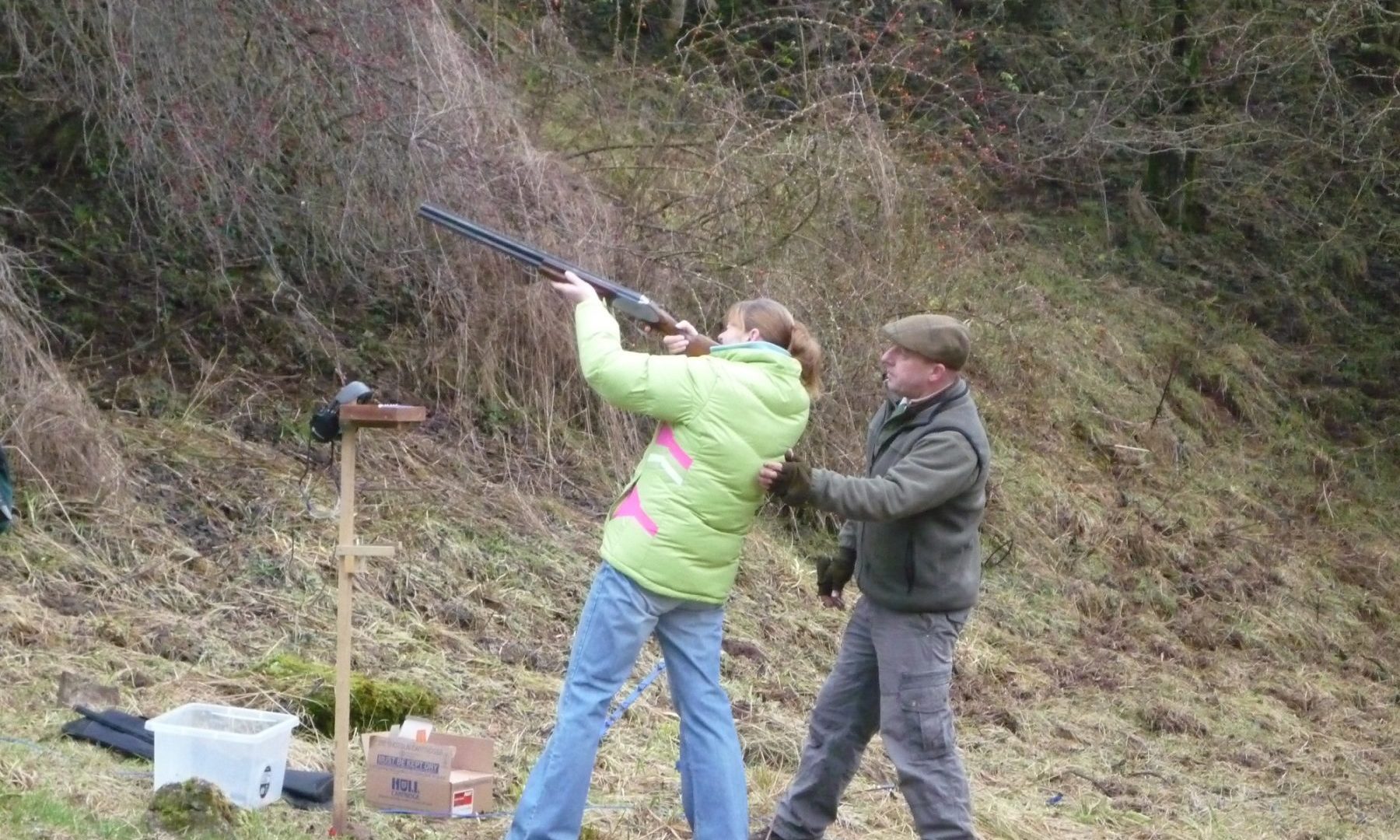 clay-pigeon-lessons-for-guests-at-melmerby-hall-holiday-home-near-the-lake-distict