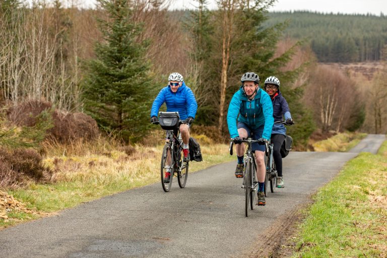 Cycling at Whinlatter Forest