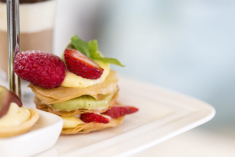 Enjoy-a-full-english-tea-served-at-the-holiday-homes-at-the-rowley-estates