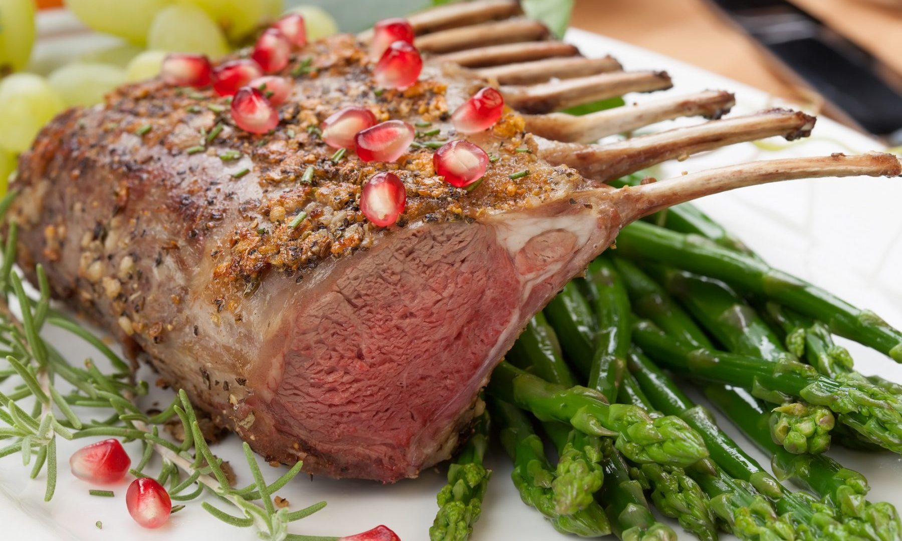 Herb-crusted-rack-of-lamb-self-catering-wedding-venue-near-the-lake-district-the-rowley-estates