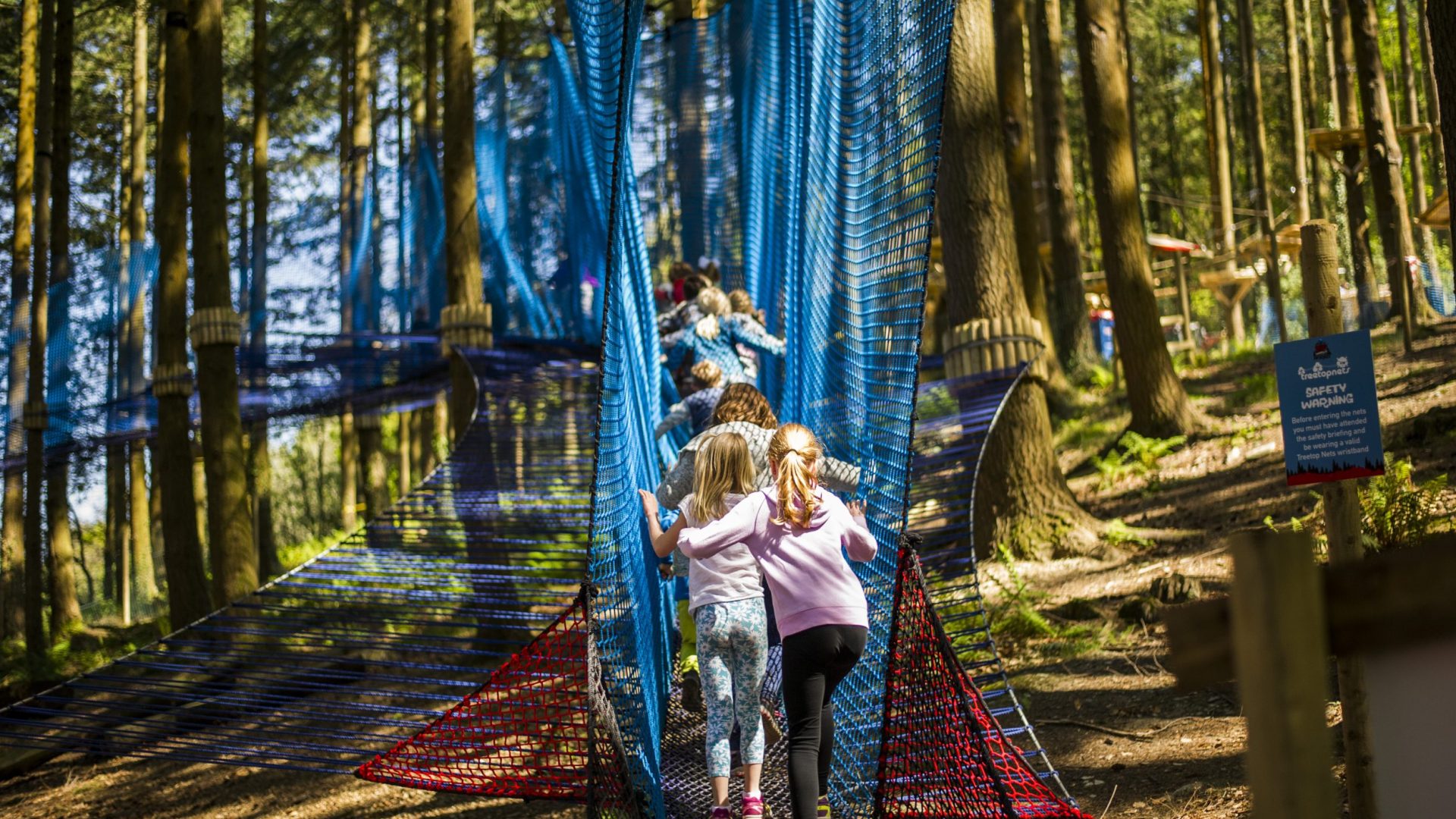 Tree-top-nets-activity-Rowley-Estates