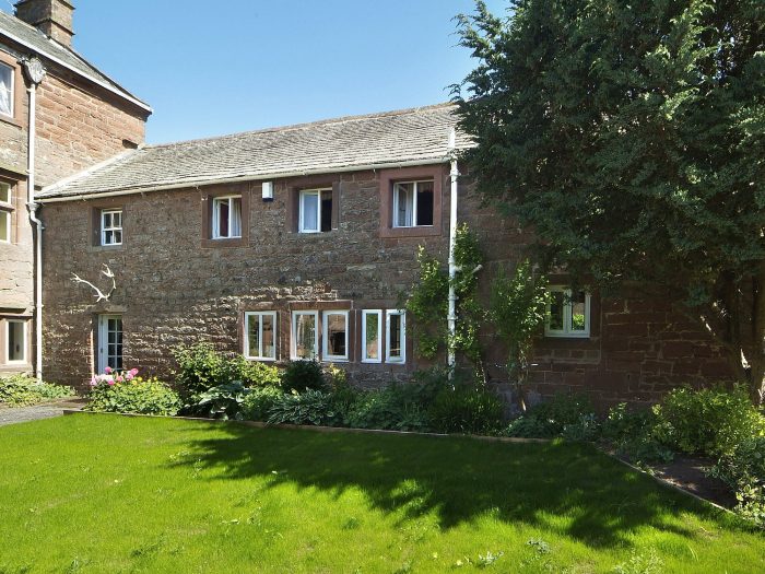 Enjoy privacy and freedom to roam the wooded estate