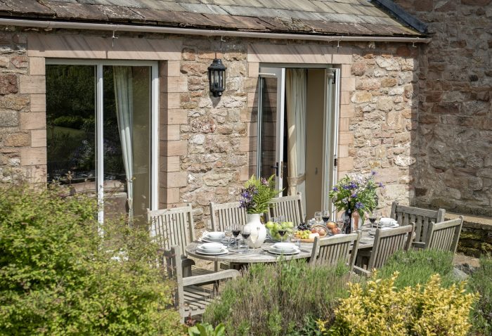 Leisurely alfresco breakfasts