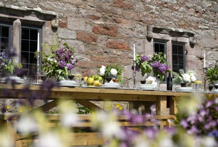 at historic Blencowe Hall