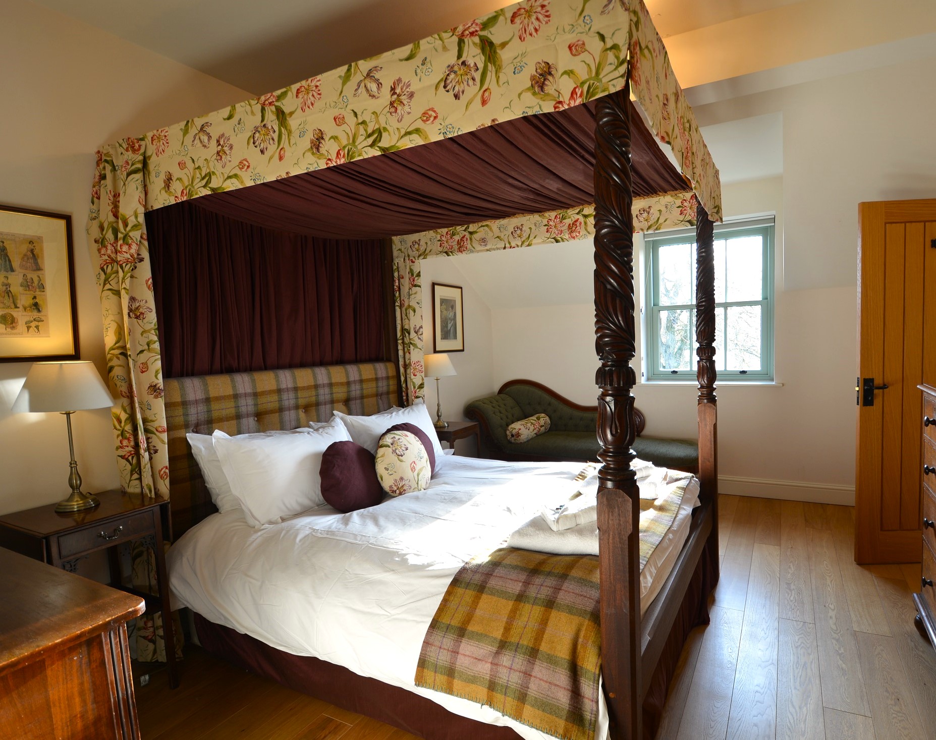 Kirkbride Hall Master Bedroom