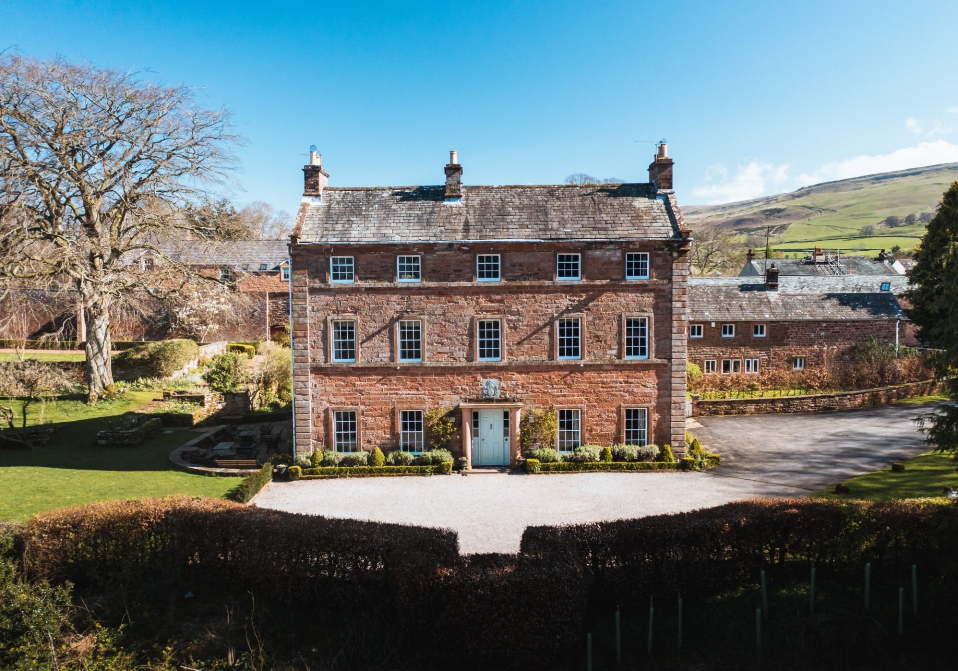 Melmerby Hall at The Rowley Estates views to Pennines self catering holidays