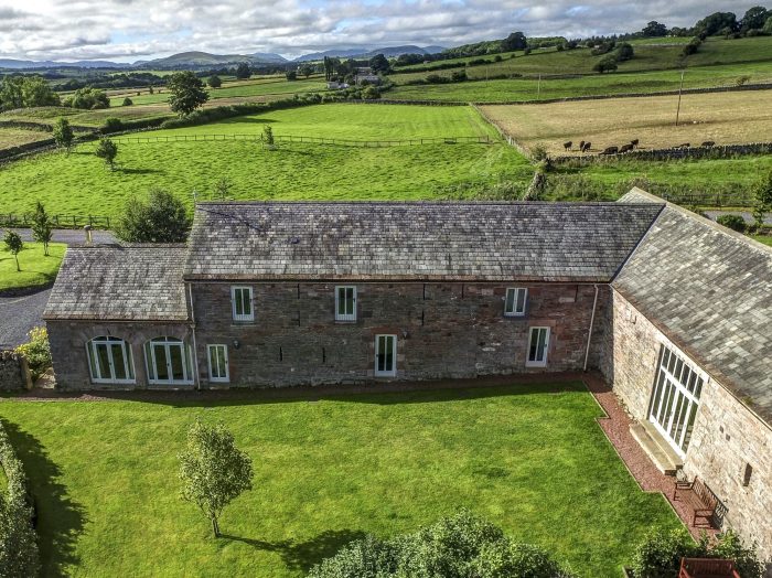 Suntrap terrace & Lakeland views