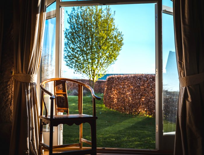 Suntrap terrace & Lakeland views