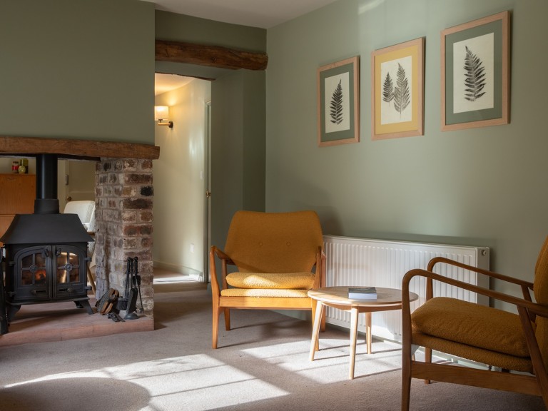 cottage in the wood guest lounge chair pretty