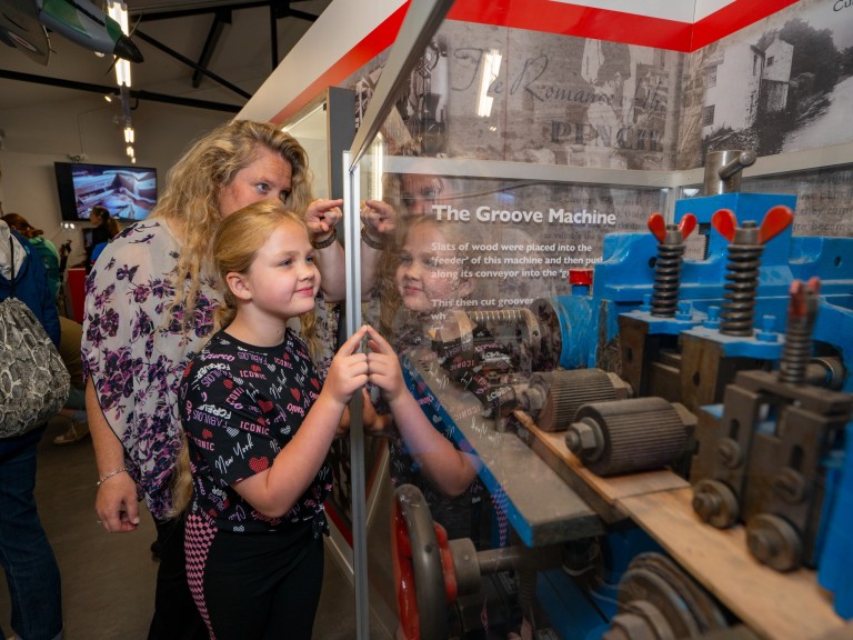 derwent pencil museum little kid exhibit family