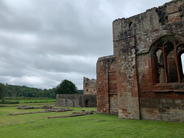 hadrians wall tower castle ruins rome roman