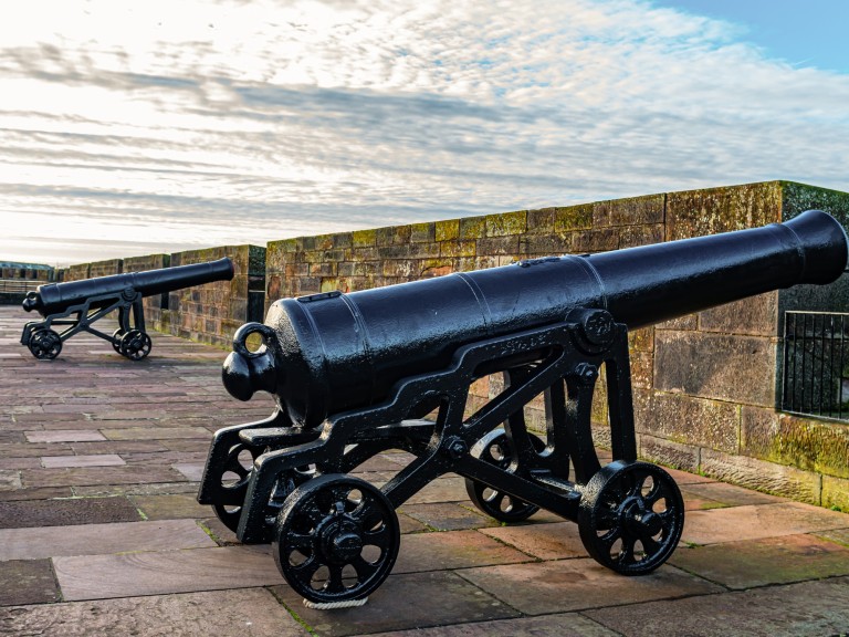 carlisle castle cannon wall history