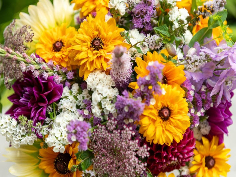 pretty flowers bouquet