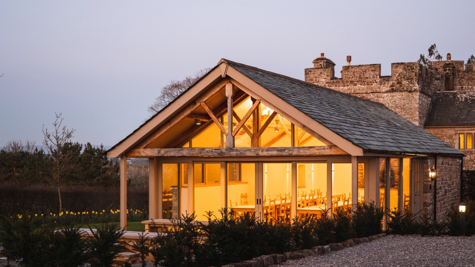 Blencowe Hall Byre conference event facility The Rowley Estates Lake District