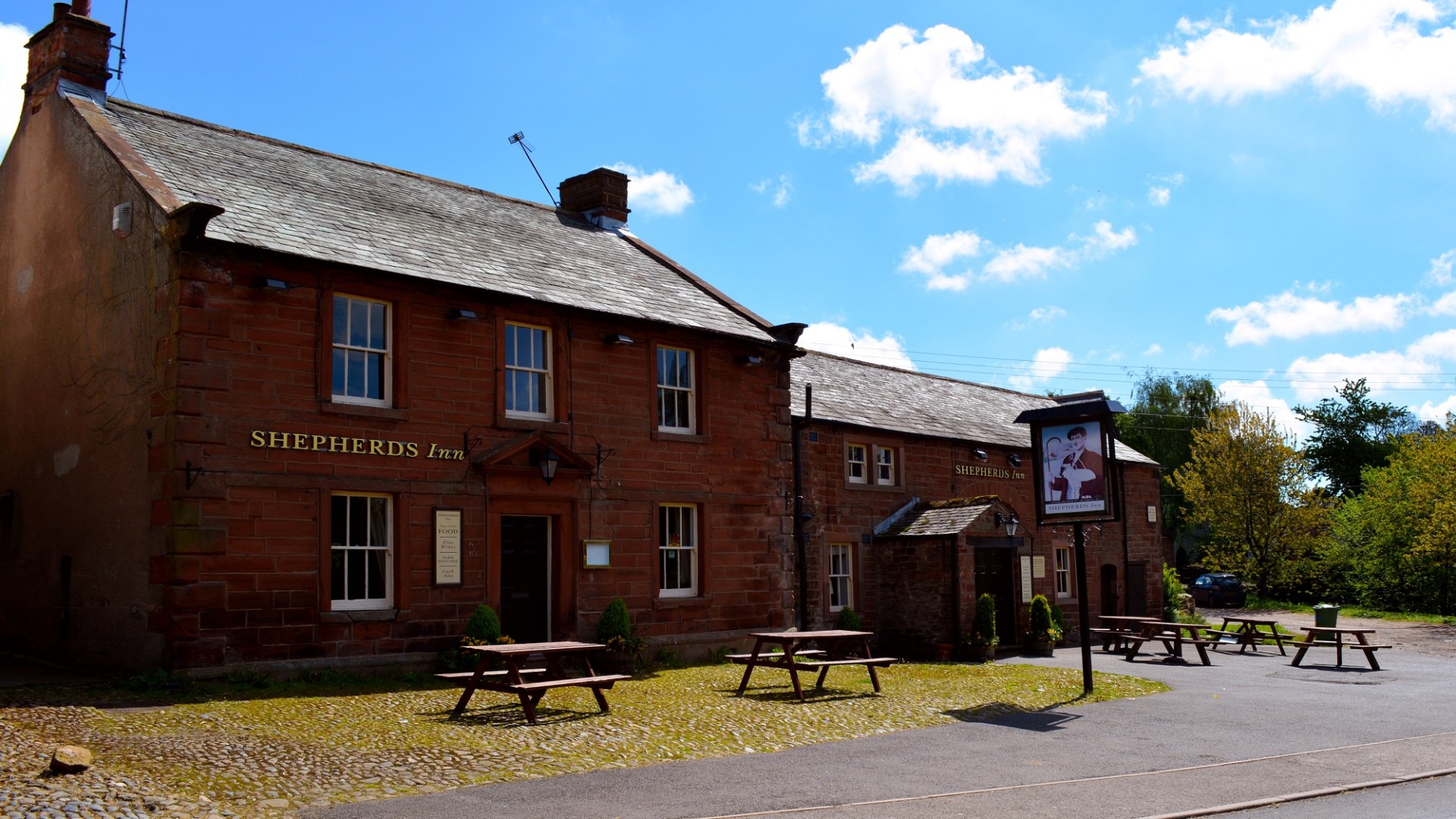 The Shepherds Inn, Melmerby walking distance from the holiday cottages at The Rowley Estates in Melmerby great food and welcoming